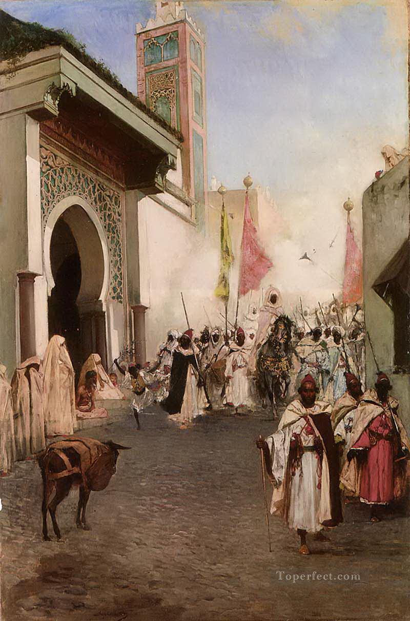 Entrance of Mohammed II into Constantinople Jean Joseph Benjamin Constant Orientalist Oil Paintings